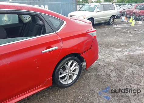 2013 Nissan Sentra Sr z USA, uszkodzony, nr VIN 3N1AB7AP1DL743541